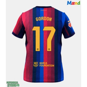Barcelona Anthony Gordon #17 Replika Hjemmebanetrøje 2026-27 Kortærmet